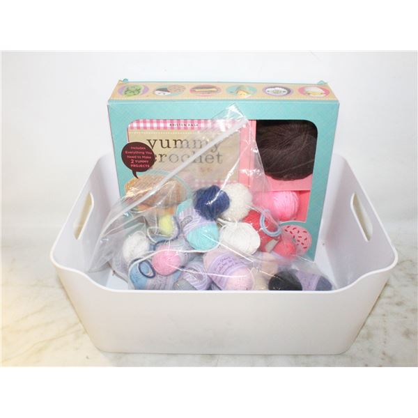 CROCHET KIT PLUS EXTRA YARN