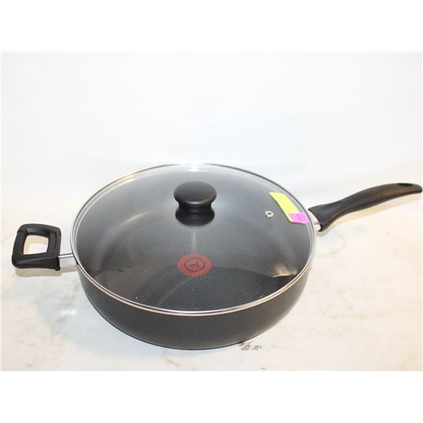 T-FAL 12" SAUCE PAN W/LID