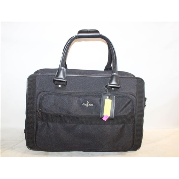 ATLANTIC CANVAS DAY BAG/BRIEF CASE- 21 X 13 X 8