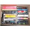 Image 1 : BOX OF 15 DEAN KOONTZ NOVELS & 3 CHESS BOOKS