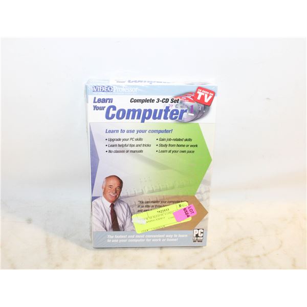 5 NEW SEALED PC COMPUTER LEARNING VIDEO
