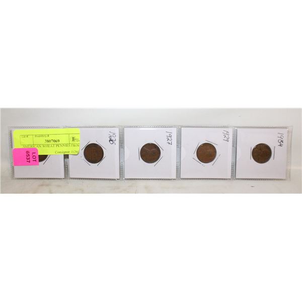 AMERICAN WHEAT PENNIES FROM