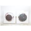 Image 2 : PAIR OF PENNIES FROM EARLY 20TH CENTURY