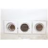 Image 2 : TRIO OF COPPER COINS FROM EARLY 20TH