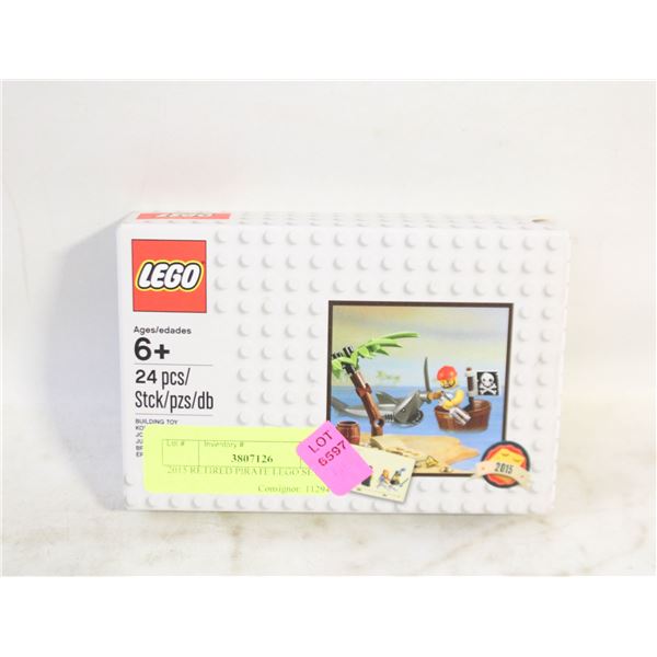 2015 RETIRED PIRATE LEGO SET