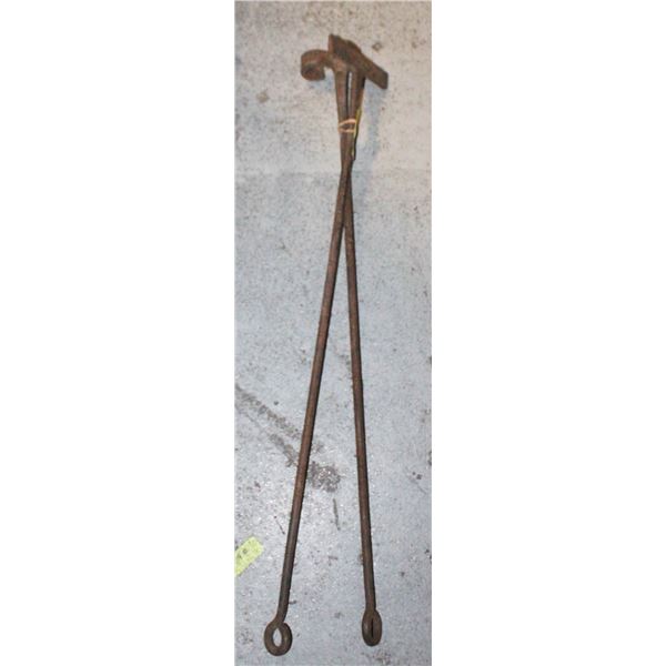 ANTIQUE BRANDING IRONS-ESTATE