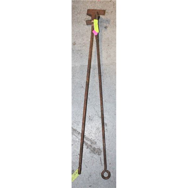 ANTIQUE BRANDING IRONS-ESTATE
