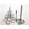 Image 1 : METAL KITCHEN ORGANIZING STANDS (2)