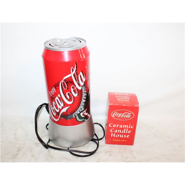 COCA-COLA LAMP SODA CAN SHAPED (NO BOX) +