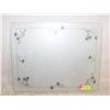 Image 1 : GLASS FOOTED CUTTING BOARD- 20" X 16"