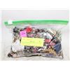 Image 1 : ESTATE JEWELRY BAG FULL FOR CRAFTING OR