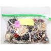 Image 1 : ESTATE JEWELRY BAG FULL FOR CRAFTING OR