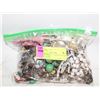 Image 1 : ESTATE JEWELRY BAG FULL FOR CRAFTING OR