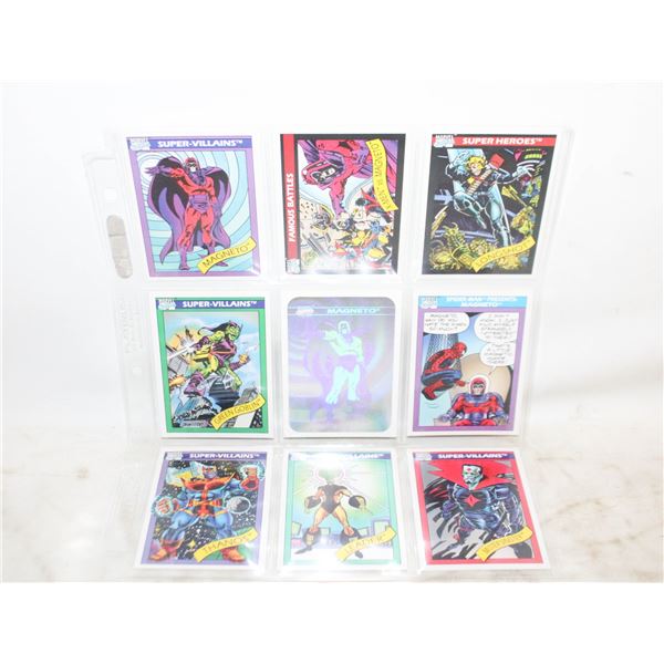 MARVEL MAGNETO HOLOGRAM ONE SHEET