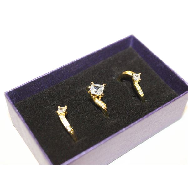 NEW 3PCS/SET RING SET SZ7