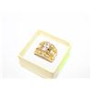 Image 1 : NEW GOLD TONE WOMEN'S RING SZ7