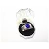 Image 1 : NEW BLUE SAPPHIRE STYLE MEN'S RING SZ 11