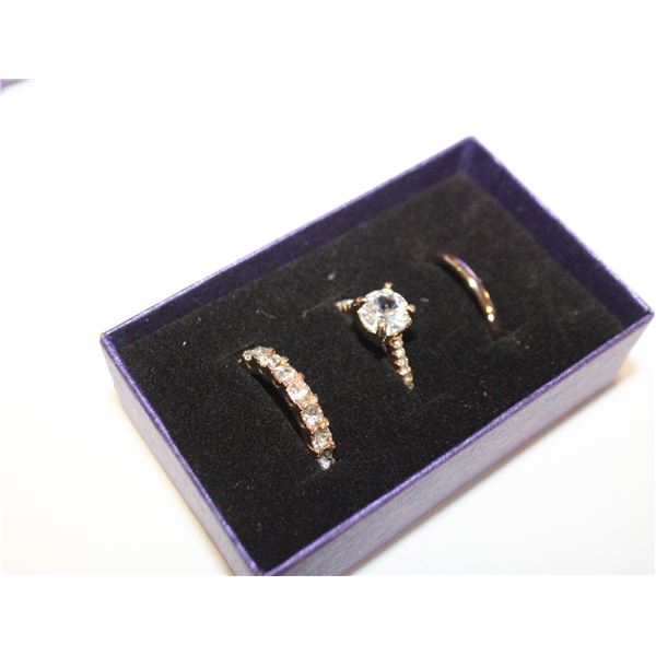 NEW 3PCS/SET RING SET SZ7