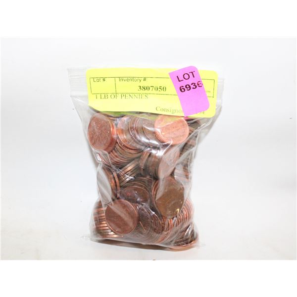 1 LB OF PENNIES