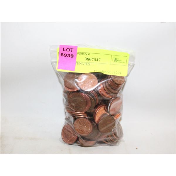 1 LB OF PENNIES