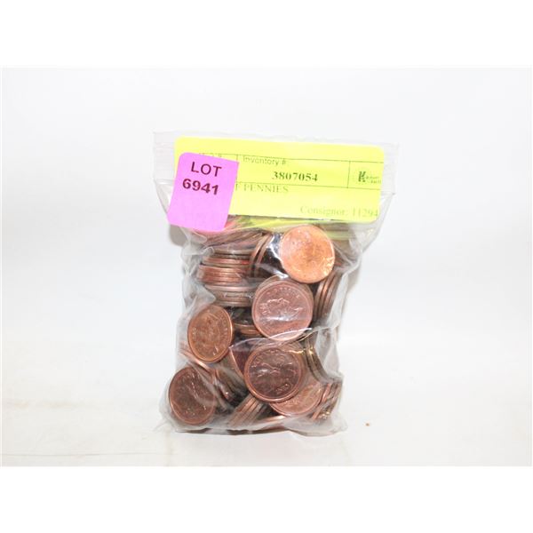 1 LB OF PENNIES
