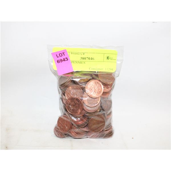 1 LB OF PENNIES