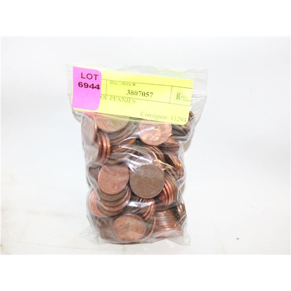 1 LB OF PENNIES
