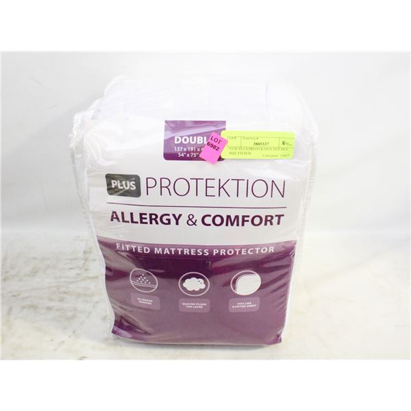 NEW PLUS PROTEKTION DOUBLE SIZE FITTED