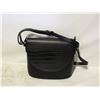 Image 1 : LEATHER DAVID JONES MIXED TEXTURE SHOULDER BAG