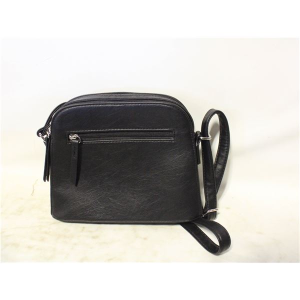 LEATHER DENVER HAYES ROUND TOP SHOULDER BAG