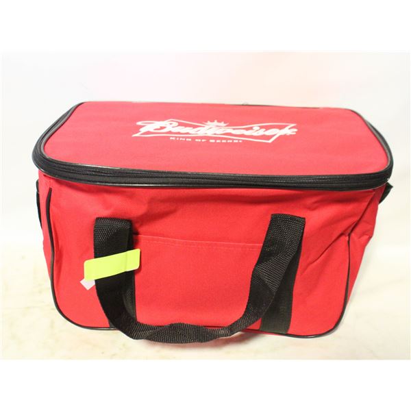 VINTAGE BUDWEISER SOFT SIDE COOLER BAG