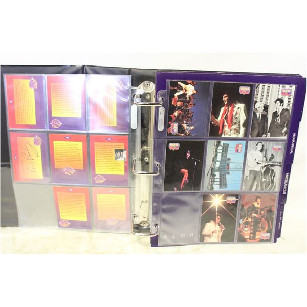 ESVIS COLLECTOR CARDS IN BINDER-ESTATE