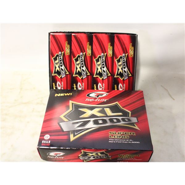 12PK TOPFLITE SUPER LONG XL 7000 GOLF BALLS