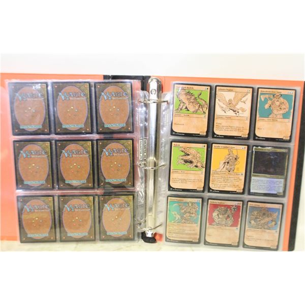 ESTATE MAGIC THE GATHERING CARDS IN BINDER-ESTATE