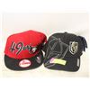 Image 1 : VEGAS GOLDEN KNIGHTS & 49ERS HATS TOGETHER-ESTATE