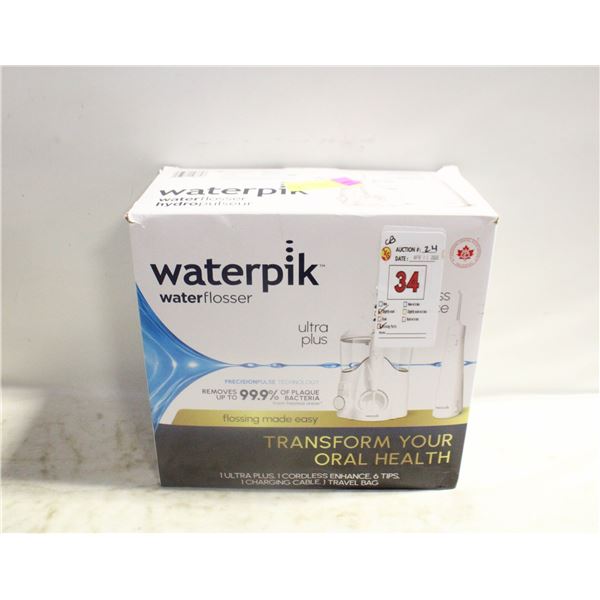 WATERPIK WATERFLOSSER ULTRA PLUS WATER
