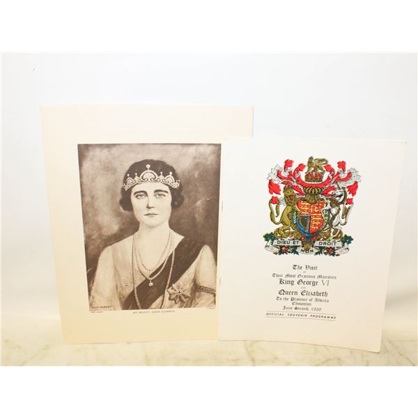 1939 KING GEORGE & QUEEN ELIZABETH PROGRAMME