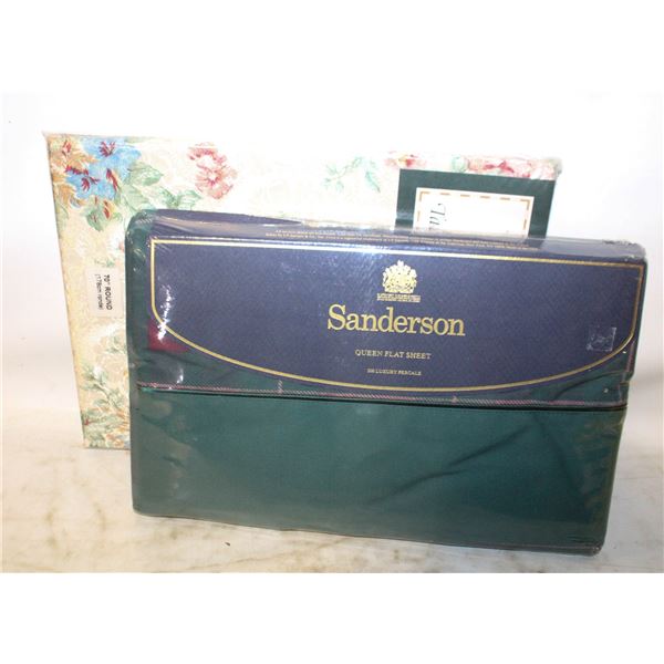 NEW VINTAGE SANDERSON QUEEN FLAT