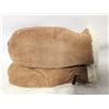 Image 1 : SUEDE & SHEEPSKIN LINED MITTS- NEW