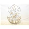 Image 1 : METAL WALL PLANT HOLDER 20"X15"X9"