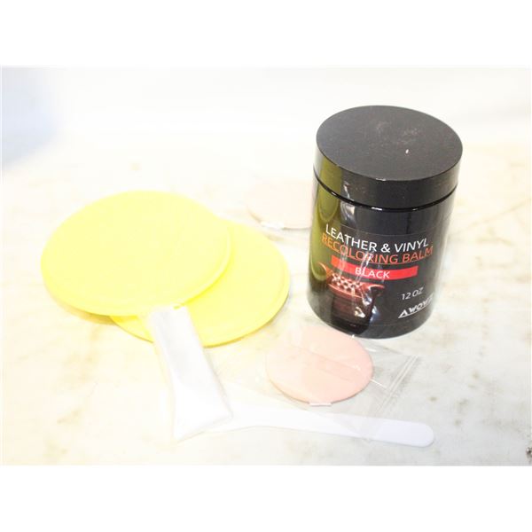 BLACK LEATHER COLOUR RESTORER NEW IN BOX
