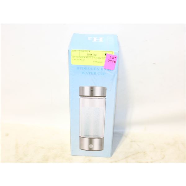 HYDROGEN RICH WATER CUP NEW UNOPENED