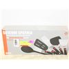 Image 1 : SILICONE/STAINLESS STEEL SPATULA SET