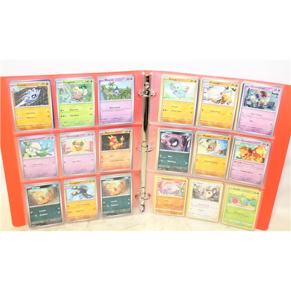 BINDER POKEMON CARDS