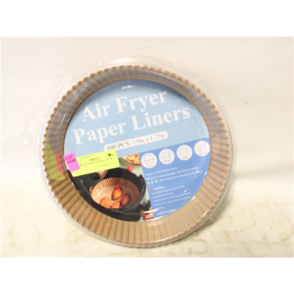 AIR FRYER PAPER LINERS 100 PK