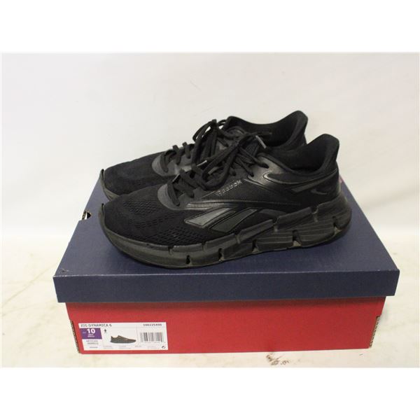 REEBOK MENS RUNNING SHOES BLACK SIZE 10