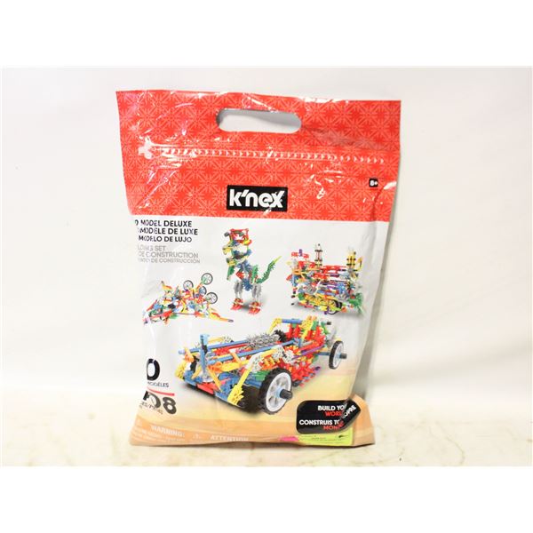 UNOPENED - KNEX BUILDING SET - 408 PIECES