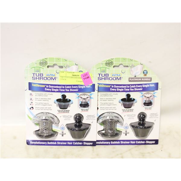 THE TUB SCHROOM HAIR CATCHER - 2 PACK
