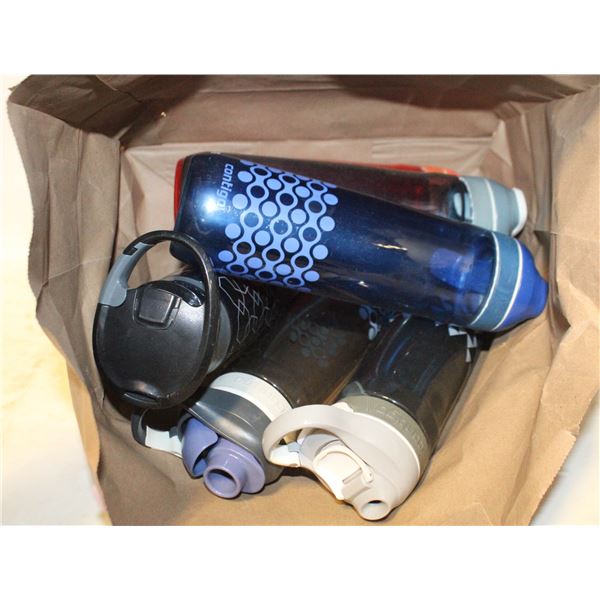 6 CONTIGO 24 OZ WATER BOTTLES