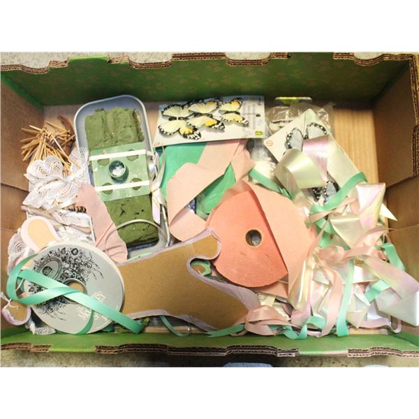 ASSORTED FLORAL SUPPLIES